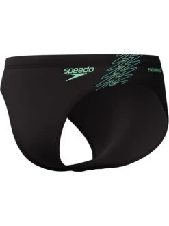 Speedo Hyperboom Splice Briefs - Black/Alfalfa Green
