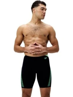 Speedo Hyperboom Splice Jammers - Black/Alfalfa Green 14 Speedo Hyperboom Splice Jammers - Black/Alfalfa Green -Swimmer Shop 00303818666 3