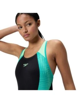 Speedo Laneback One Piece - Turquoise Gem -Swimmer Shop 00305416569 15