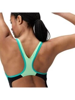 Speedo Laneback One Piece - Turquoise Gem -Swimmer Shop 00305416569 17