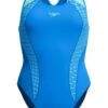 Speedo Laneback One Piece - Lagoon Blue -Swimmer Shop 00305418661 9