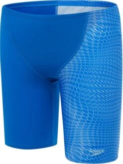 Speedo Tech Print Jammers - Lagoon Blue