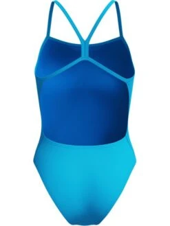 Speedo Solid V-Back 2.0 One Piece - Picton Blue -Swimmer Shop 00477316553 2