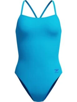 Speedo Solid V-Back 2.0 One Piece - Picton Blue