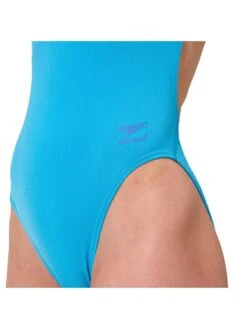 Speedo Solid V-Back 2.0 One Piece - Picton Blue -Swimmer Shop 00477316553 7