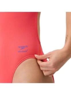 Speedo Solid-V-Back 2.0 One Piece - Neon Coral -Swimmer Shop 00477318663 7
