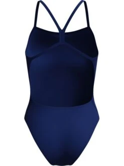 Speedo Solid V-Back 2.0 One Piece - Team Navy -Swimmer Shop 004773434 2