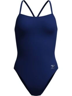 Speedo Solid V-Back 2.0 One Piece - Team Navy