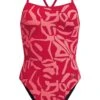 Speedo Printed V-Back 2.0 One Piece - Seashell Illusions/Summer Orange 2 Speedo Printed V-Back 2.0 One Piece - Seashell Illusions/Summer Orange -Swimmer Shop 00477518770
