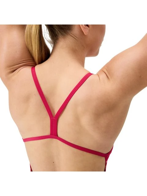 Speedo Printed V-Back 2.0 One Piece - Seashell Illusions/Summer Orange 10 Speedo Printed V-Back 2.0 One Piece - Seashell Illusions/Summer Orange - Image 8