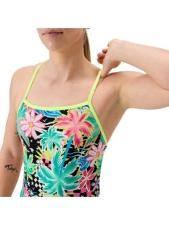 Speedo Printed V-Back 2.0 One Piece - Tropicana/Black 17 Speedo Printed V-Back 2.0 One Piece - Tropicana/Black -Swimmer Shop 00477518773 6