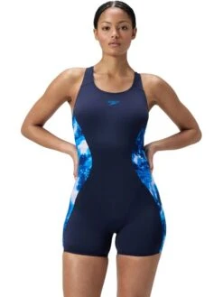 Speedo Digi Print Legsuit - Peacoat -Swimmer Shop 00494401529 3