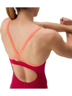 Speedo Solid Flyback 2.0 One Piece - Red 19 Speedo Solid Flyback 2.0 One Piece - Red -Swimmer Shop 00516117784 6