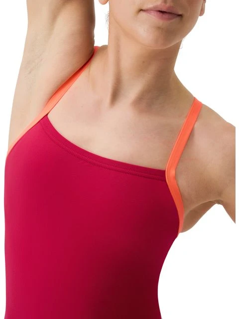 Speedo Solid Flyback 2.0 One Piece - Red 9 Speedo Solid Flyback 2.0 One Piece - Red - Image 7