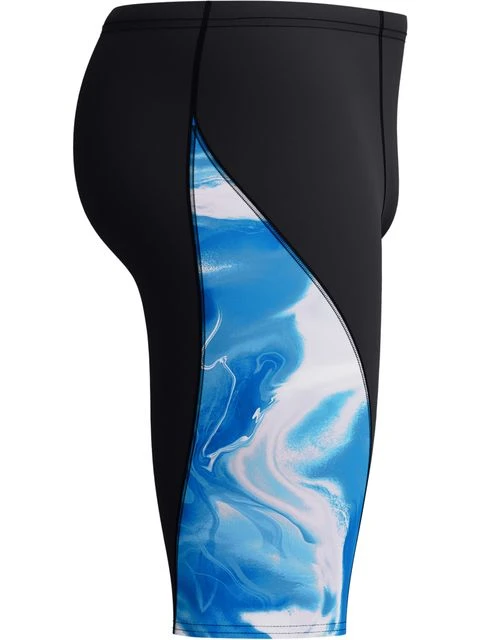 Speedo Print Spliced Jammers - Ocean Wash/Black 4 Speedo Print Spliced Jammers - Ocean Wash/Black - Image 2