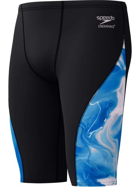 Speedo Print Spliced Jammers - Ocean Wash/Black 3 Speedo Print Spliced Jammers - Ocean Wash/Black