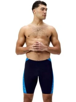 Speedo Hyperboom Panel Jammers - Navy/Lagoon Blue 14 Speedo Hyperboom Panel Jammers - Navy/Lagoon Blue -Swimmer Shop 00520918661 4