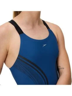 Speedo Printed Performance Back One Piece - Night 16 Speedo Printed Performance Back One Piece - Night -Swimmer Shop 00530017966 7