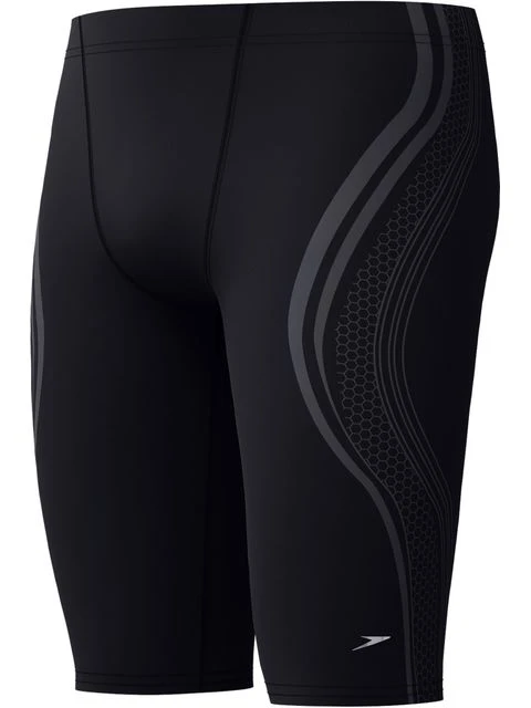 Speedo Printed Movement Jammers - Black 3 Speedo Printed Movement Jammers - Black