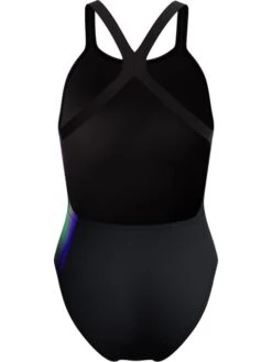 Speedo Placement Print Powerback One Piece - Blurry Glass/Black 13 Speedo Placement Print Powerback One Piece - Blurry Glass/Black -Swimmer Shop 00532518785 2