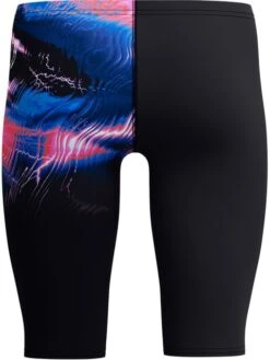 Speedo Placement Print Jammers - Electro Static/Black -Swimmer Shop 00534718887 1 1