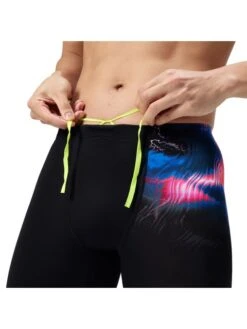Speedo Placement Print Jammers - Electro Static/Black -Swimmer Shop 00534718887 7