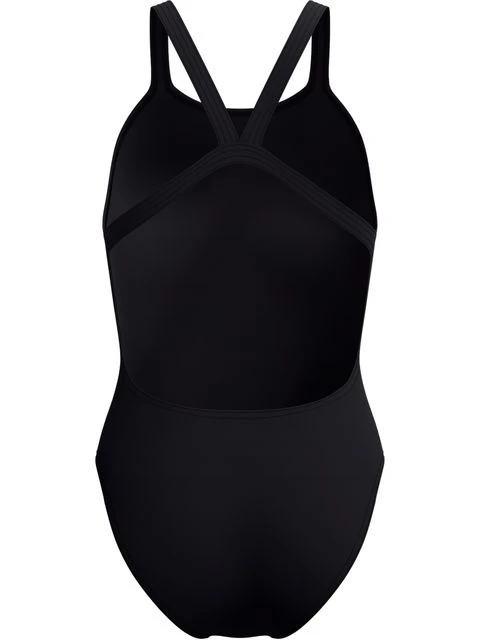 Speedo Solid Leaderback One Piece - Team Black 5 Speedo Solid Leaderback One Piece - Team Black - Image 3