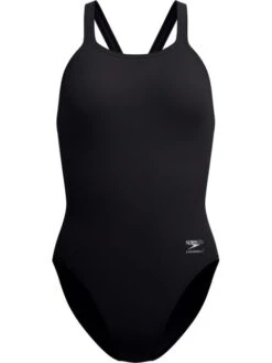 Speedo Solid Leaderback One Piece - Team Black