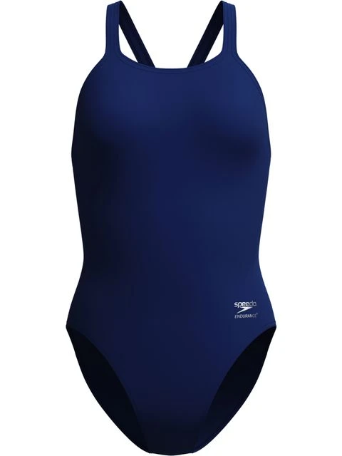 Speedo Solid Leaderback One Piece - Team Navy 3 Speedo Solid Leaderback One Piece - Team Navy