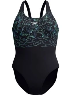Speedo Hyperboom Placement One Piece - Alfalfa Green