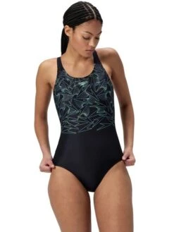 Speedo Hyperboom Placement One Piece - Alfalfa Green -Swimmer Shop 0869418666 3