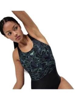 Speedo Hyperboom Placement One Piece - Alfalfa Green -Swimmer Shop 0869418666 6