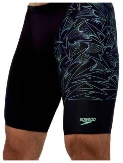 Speedo Hyperboom Jammers - Black/Alfalfa Green -Swimmer Shop 0973518666 6