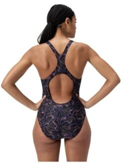 Speedo Hyperboom Allover Medalist One Piece - Bright Peach -Swimmer Shop 1219918692 4