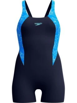 Speedo Hyperboom Splice Legsuit - Lagoon Blue