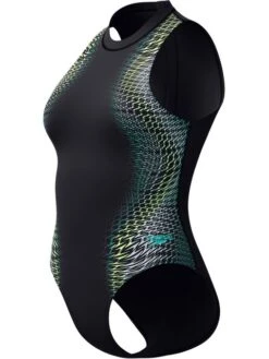 Speedo Tech Panel Hydrasuit One Piece - Turquoise Gem