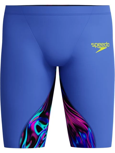 Speedo Fastskin Junior LZR Ignite Jammers - Dark Shine/Cobalt 4 Speedo Fastskin Junior LZR Ignite Jammers - Dark Shine/Cobalt - Image 2