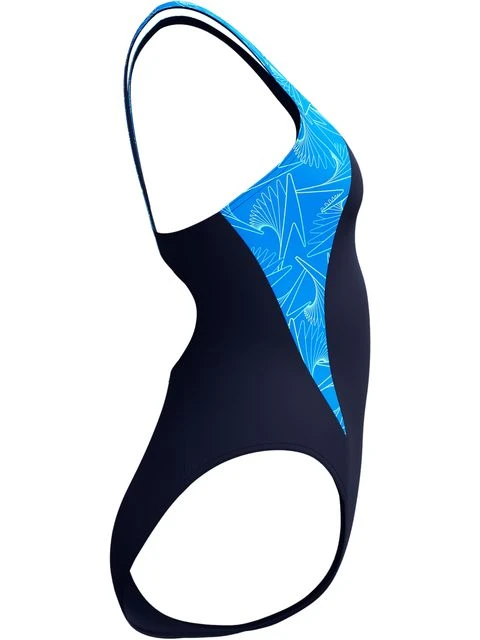 Speedo Hyperboom Splice Muscleback One Piece - Lagoon Blue 4 Speedo Hyperboom Splice Muscleback One Piece - Lagoon Blue - Image 2