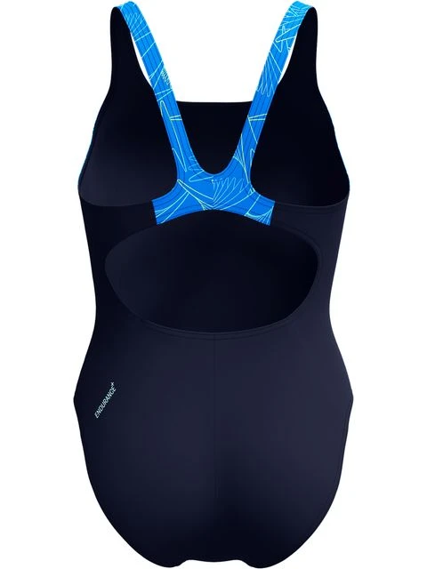 Speedo Hyperboom Splice Muscleback One Piece - Lagoon Blue 5 Speedo Hyperboom Splice Muscleback One Piece - Lagoon Blue - Image 3