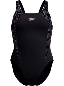 Speedo Hyperboom Splice Muscleback One Piece - Bright Peach