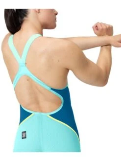 Speedo Fastskin LZR Pure Intent 2.0 Openback Kneeskin - Arctic Glass -Swimmer Shop 1585518470 5