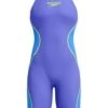 Speedo Fastskin LZR Pure Intent 2.0 Openback Kneeskin - Deep Royal/Cobalt/Hyper Yellow -Swimmer Shop 1585518475