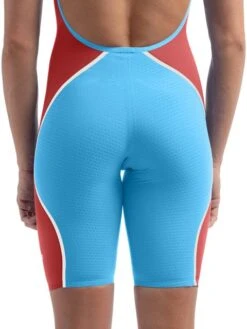Speedo Fastskin LZR Pure Intent 2.0 Openback Kneeskin - Blue/Red/Snow 18 Speedo Fastskin LZR Pure Intent 2.0 Openback Kneeskin - Blue/Red/Snow -Swimmer Shop 15855h779 6