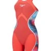 Speedo Fastskin LZR Pure Intent 2.0 Openback Kneeskin - Red/Blue/Snow -Swimmer Shop 15855h780