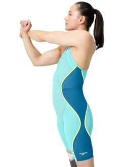 Speedo Fastskin LZR Pure Intent 2.0 Closedback Kneeskin - Arctic Glass -Swimmer Shop 1585618470 3