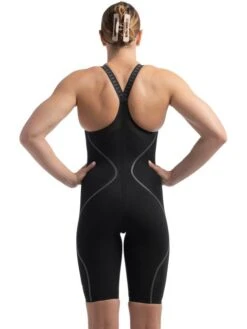 Speedo Fastskin LZR Pure Intent 2.0 Closedback Kneeskin - Black/Iridescent -Swimmer Shop 15856h618 3