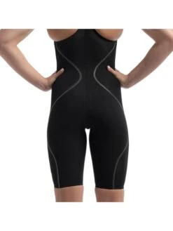 Speedo Fastskin LZR Pure Intent 2.0 Closedback Kneeskin - Black/Iridescent -Swimmer Shop 15856h618 8