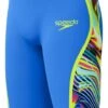 Speedo Fastskin LZR Pure Intent 2.0 Jammers - Molten Blur/Cobalt/Hyper Yellow -Swimmer Shop 1585718465 4