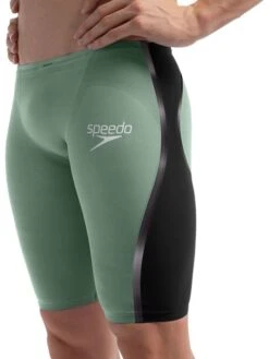 Speedo Fastskin LZR Pure Intent 2.0 Jammers - Green/Black/Iridescent -Swimmer Shop 15857h781 5