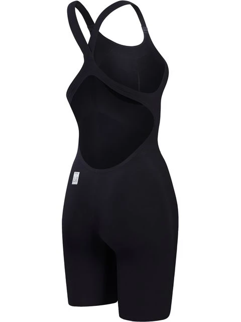 Speedo Fastskin LZR Pure Valor 2.0 Openback Kneeskin - Black 4 Speedo Fastskin LZR Pure Valor 2.0 Openback Kneeskin - Black - Image 2